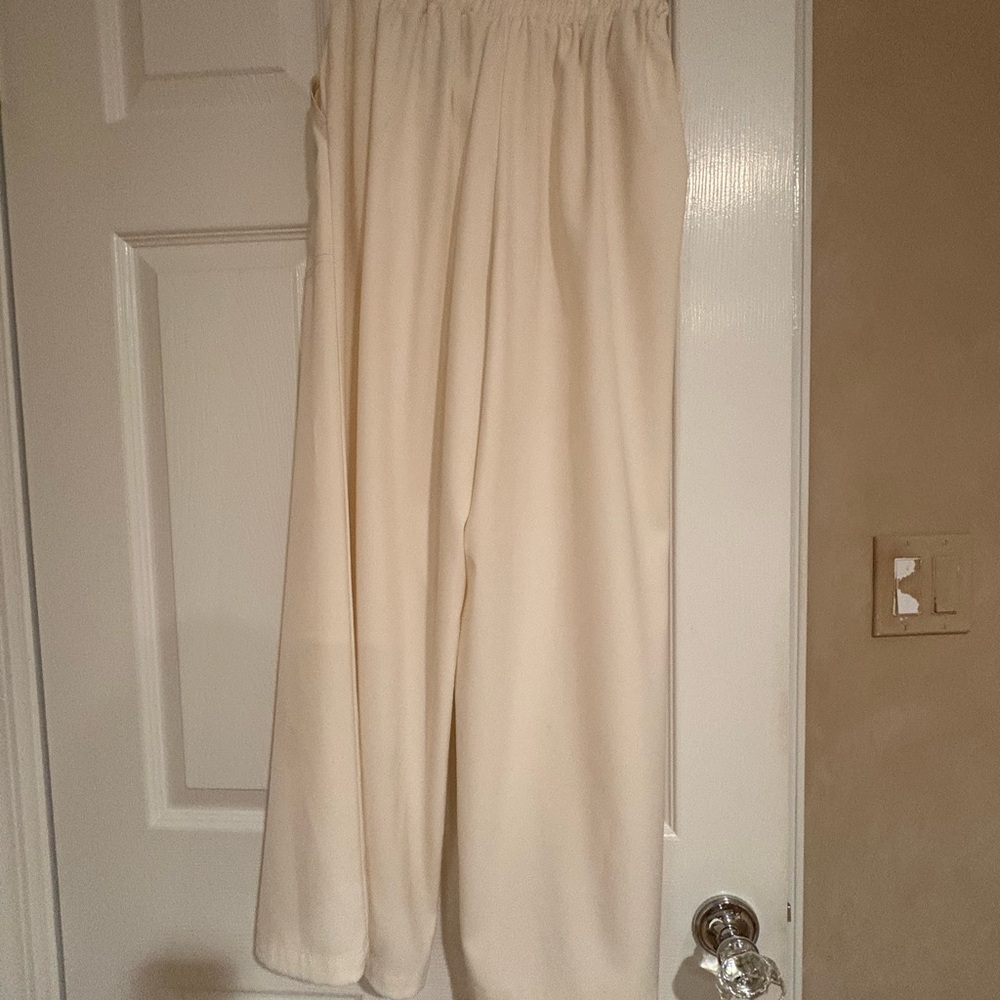 Max Studio Cream Pants - image 1